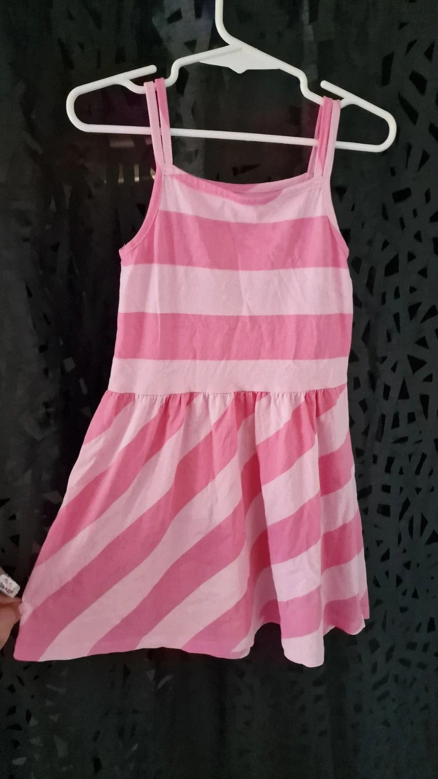 Robe C&A Kids rose à rayures – 10 ans Très bon état
